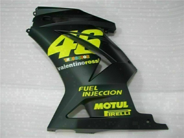 Carenado Moto EX250 08-12 - Negro Amarillo 46