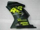 Carenado Moto EX250 08-12 - Negro Amarillo 46