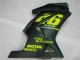 Carenado Moto EX250 08-12 - Negro Amarillo 46