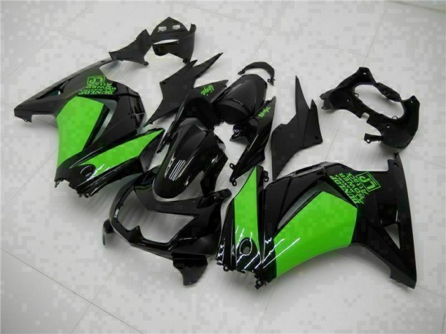 Carenado Moto EX250 08-12 - Negro Verde Ninja