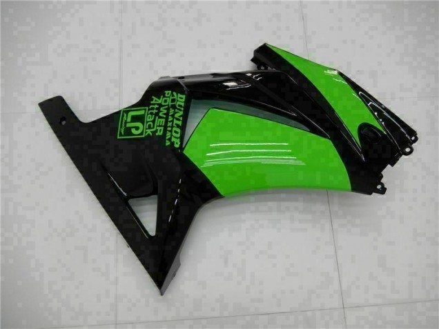 Carenado Moto EX250 08-12 - Negro Verde Ninja