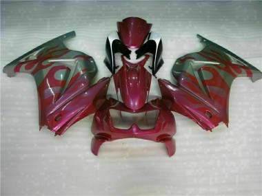 Carenado Moto EX250 08-12 - Púrpura Rojo