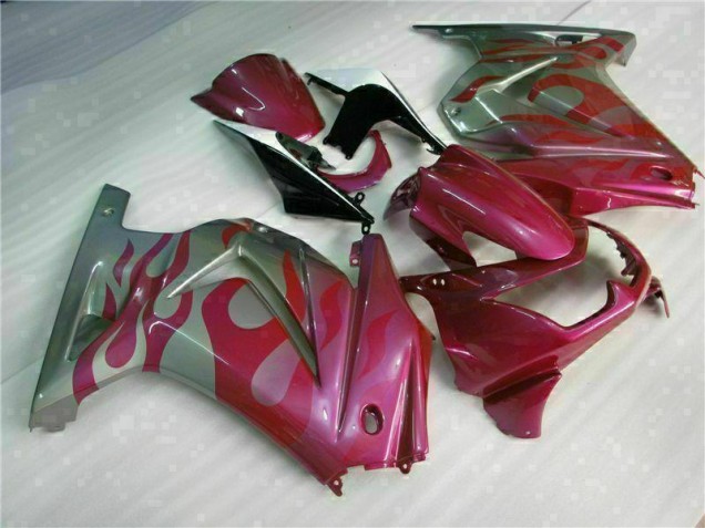 Carenado Moto EX250 08-12 - Púrpura Rojo