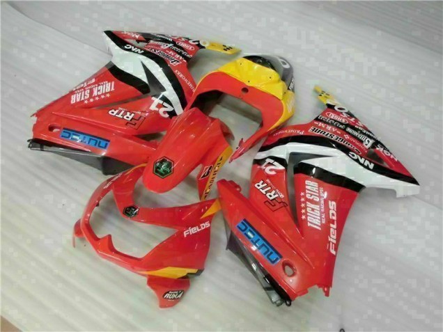 Carenado Moto EX250 08-12 - Rojo Amarillo