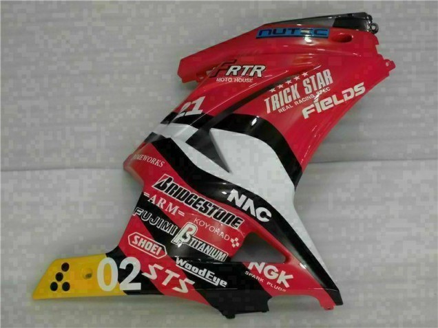Carenado Moto EX250 08-12 - Rojo Amarillo