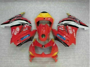 Carenado Moto EX250 08-12 - Rojo Amarillo