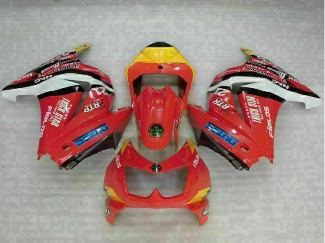 Carenado Moto EX250 08-12 - Rojo Amarillo