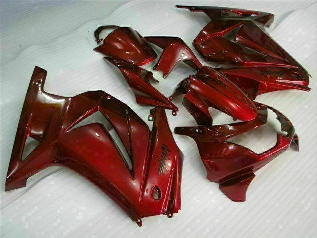 Carenado Moto EX250 08-12 - Rojo Ninja
