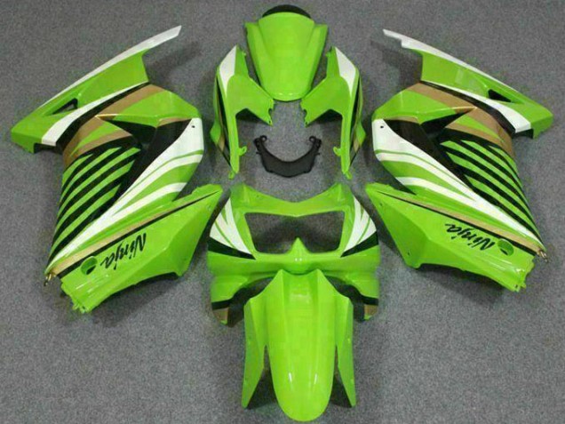 Carenado Moto EX250 08-12 - Verde Blanco Negro Ninja