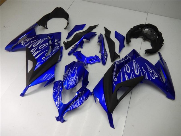 Carenado Moto EX300 13-16 - Azul Blanco Negro