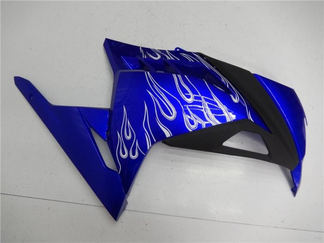 Carenado Moto EX300 13-16 - Azul Blanco Negro