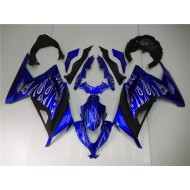 Carenado Moto EX300 13-16 - Azul Blanco Negro