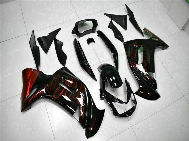Carenado Moto EX650 06-08 - Rojo Llama
