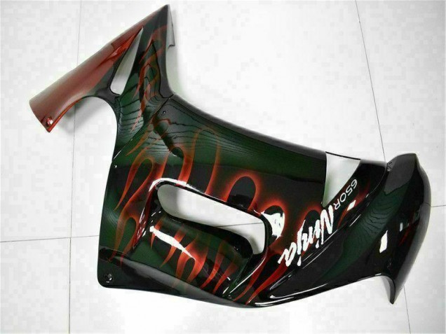 Carenado Moto EX650 06-08 - Rojo Llama