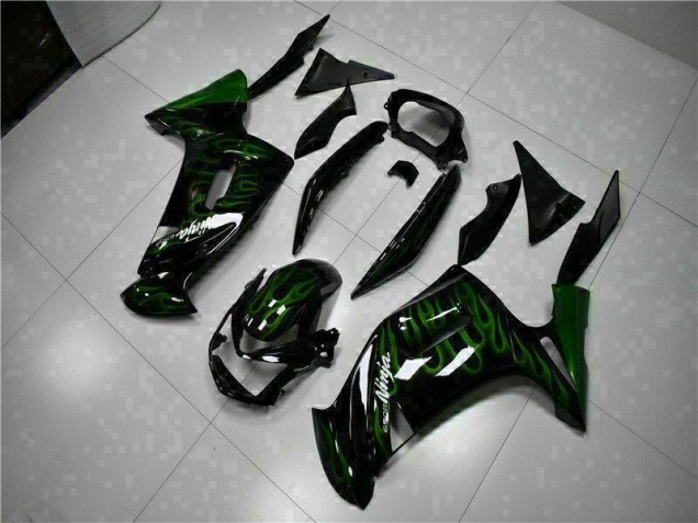 Carenado Moto EX650 06-08 - Verde Llama