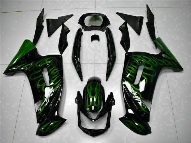 Carenado Moto EX650 06-08 - Verde Llama