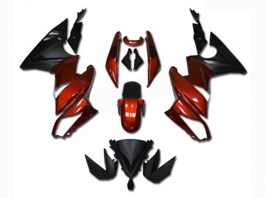 Carenado Moto EX650 09-11 - Rojo