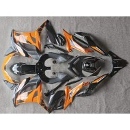 Carenado Moto EX650 17-19 - Brillante Naranja Negro