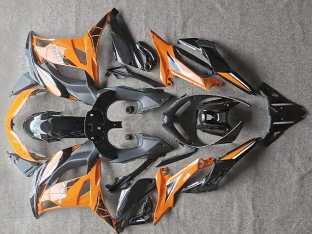 Carenado Moto EX650 17-19 - Brillante Naranja Negro