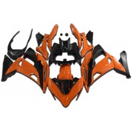 Carenado Moto EX650 17-19 - Naranja Negro