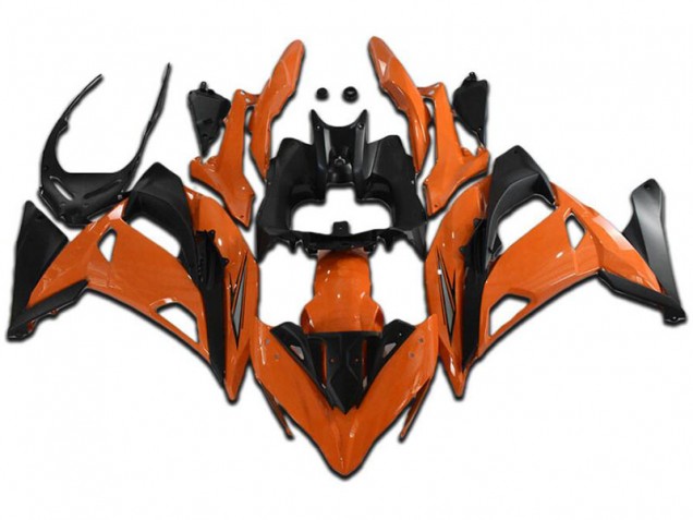 Carenado Moto EX650 17-19 - Naranja Negro