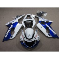 Carenado Moto GSXR 1000 K1 00-02 - Azul Blanco Jordan Motul