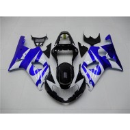 Carenado Moto GSXR 1000 K1 00-02 - Azul Blanco