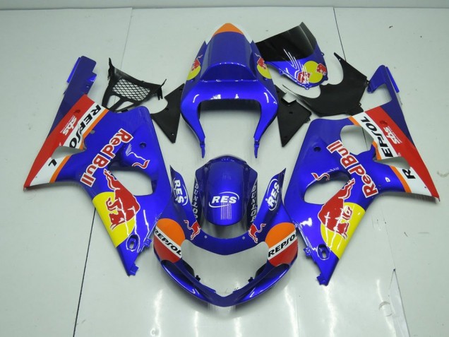Carenado Moto GSXR 1000 K1 00-02 - Azul Red Bull