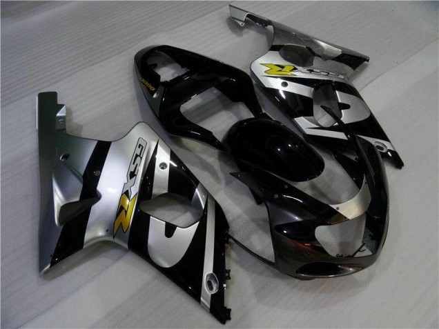 Carenado Moto GSXR 1000 K1 00-02 - Plata Negro Carenado Moto GSXR 1000 K1 00-02 - Plata Negro
