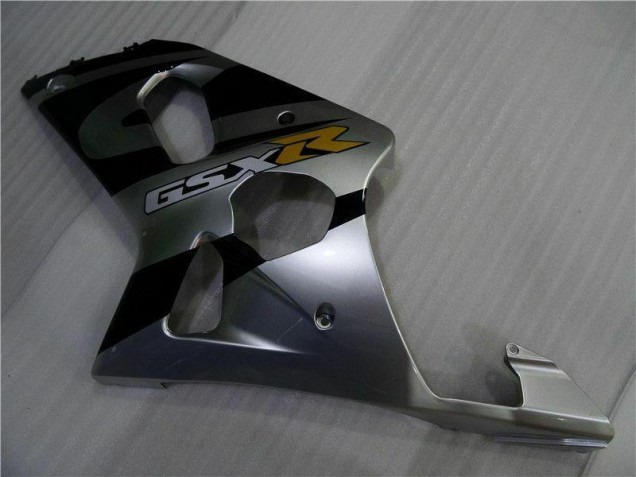 Carenado Moto GSXR 1000 K1 00-02 - Plata Negro Carenado Moto GSXR 1000 K1 00-02 - Plata Negro