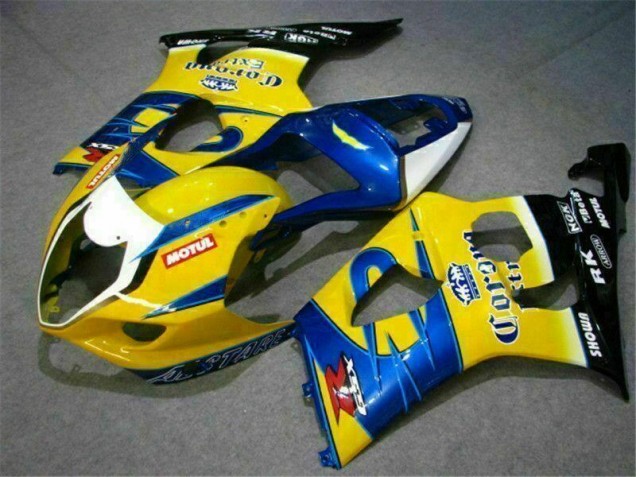 Carenado Moto GSXR 1000 K3 03-04 - Amarillo Azul Carenado Moto GSXR 1000 K3 03-04 - Amarillo Azul