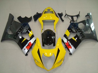 Carenado Moto GSXR 1000 K3 03-04 - Amarillo Gris