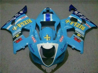 Carenado Moto GSXR 1000 K3 03-04 - Azul