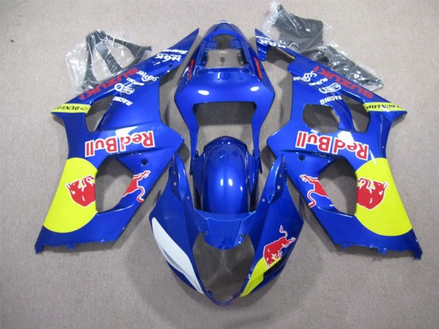 Carenado Moto GSXR 1000 K3 03-04 - Azul Red Bull
