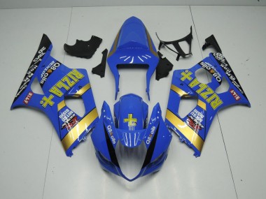 Carenado Moto GSXR 1000 K3 03-04 - Azul Rizla