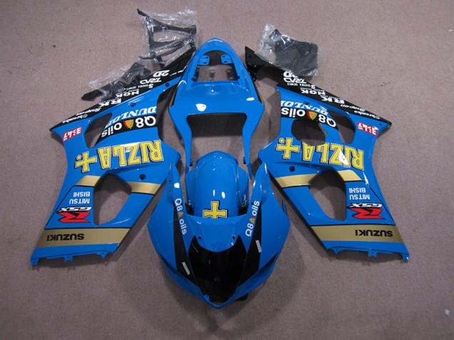 Carenado Moto GSXR 1000 K3 03-04 - Azul Rizla Q8 Oils
