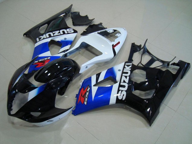 Carenado Moto GSXR 1000 K3 03-04 - Negro Azul Blanco