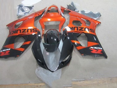 Carenado Moto GSXR 1000 K3 03-04 - Negro Naranja