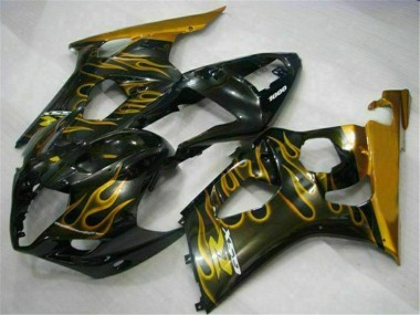 Carenado Moto GSXR 1000 K3 03-04 - Oro Negro