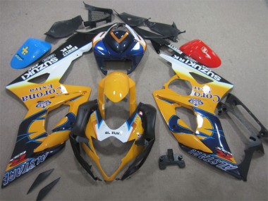 Carenado Moto GSXR 1000 K5 05-06 - Amarillo Azul Corona Extra