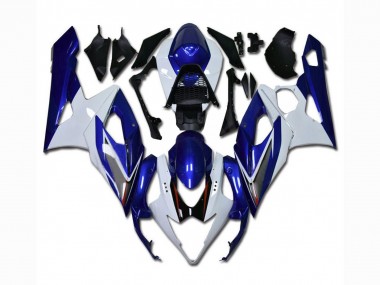 Carenado Moto GSXR 1000 K5 05-06 - Blanco Azul