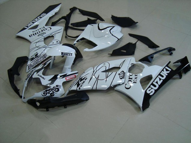 Carenado Moto GSXR 1000 K5 05-06 - Blanco Corona Carenado Moto GSXR 1000 K5 05-06 - Blanco Corona