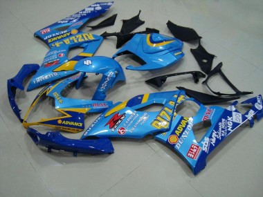 Carenado Moto GSXR 1000 K5 05-06 - Claro Azul Rizla