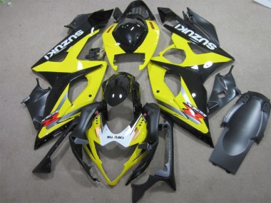 Carenado Moto GSXR 1000 K5 05-06 - Negro Amarillo
