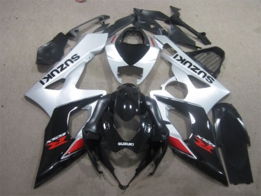 Carenado Moto GSXR 1000 K5 05-06 - Negro Blanco