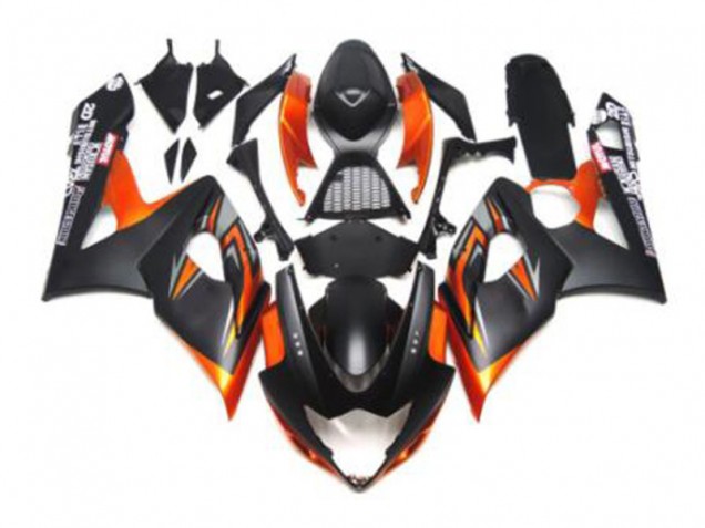 Carenado Moto GSXR 1000 K5 05-06 - Negro Naranja