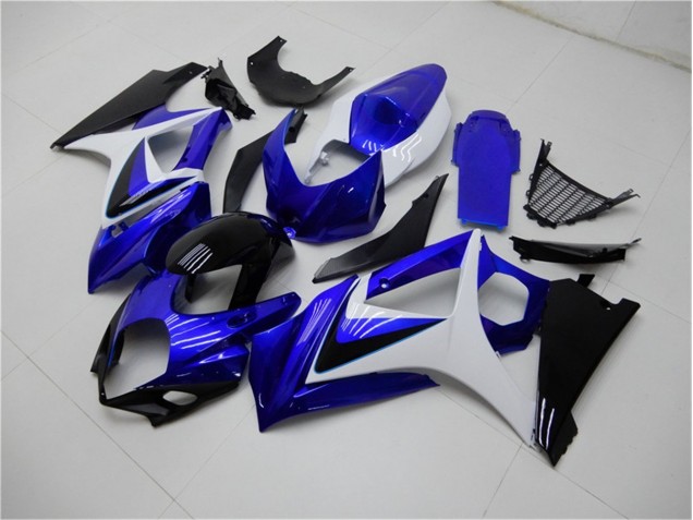 Carenado Moto GSXR 1000 K7 07-08 - Azul Blanco Negro Carenado Moto GSXR 1000 K7 07-08 - Azul Blanco Negro