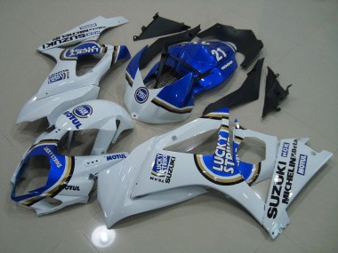 Carenado Moto GSXR 1000 K7 07-08 - Azul Lucky Strike