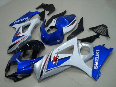 Carenado Moto GSXR 1000 K7 07-08 - Blanco Azul