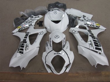 Carenado Moto GSXR 1000 K7 07-08 - Blanco Negro Jordan